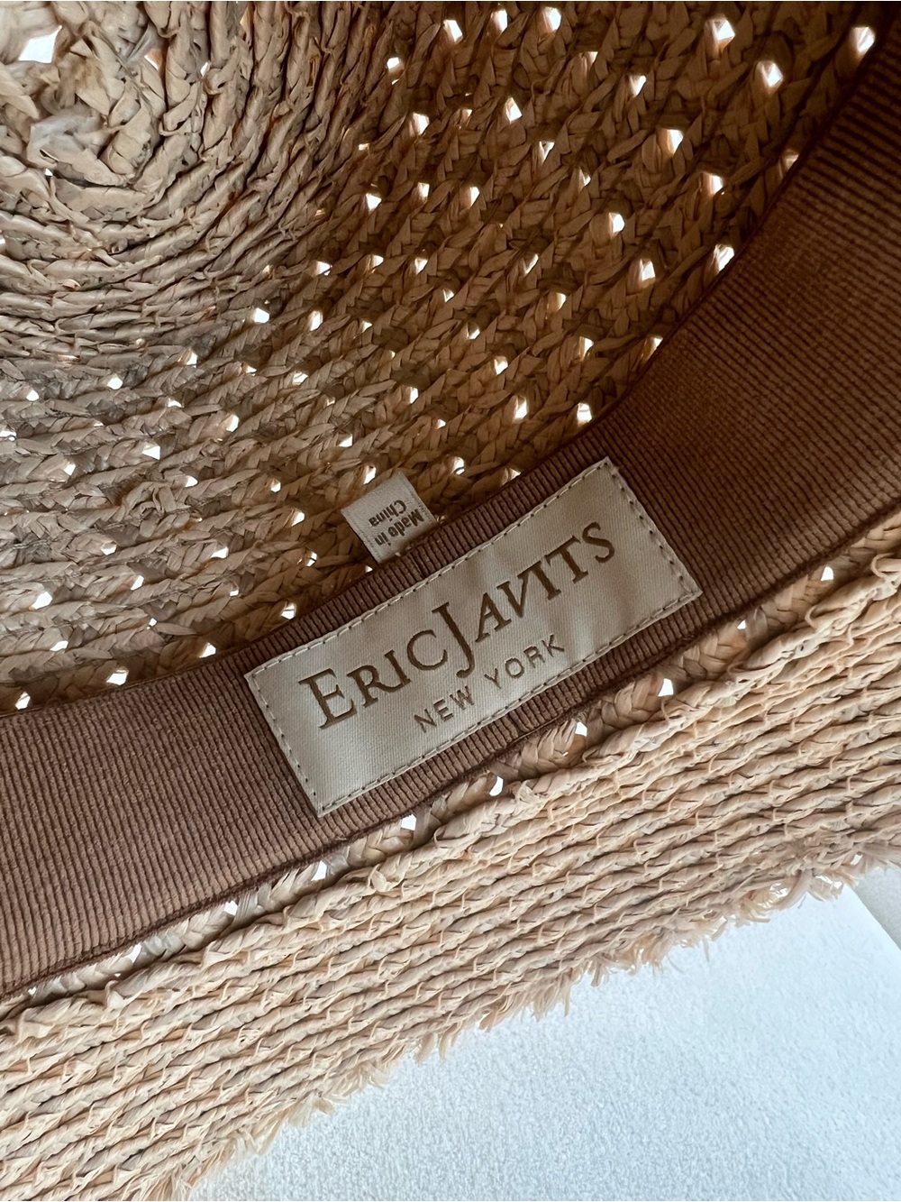 Eric Javits Ellie Hat In Sand - Picture 6 of 6
